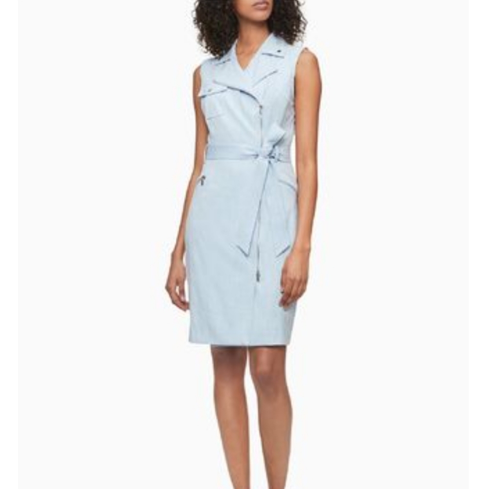 Calvin Klein Classic Blue Dress